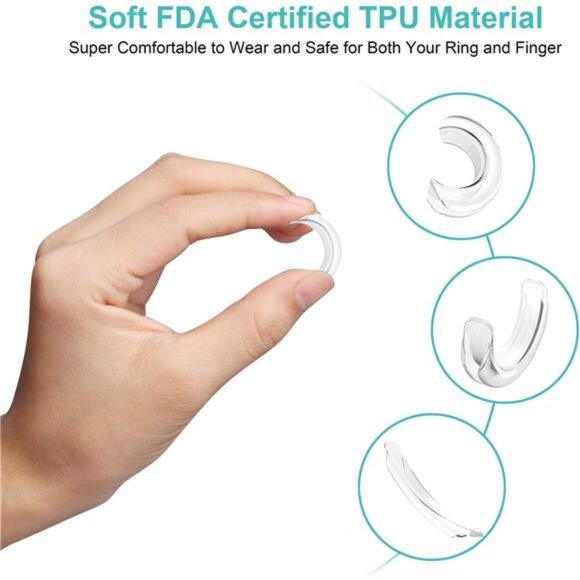 Invisible Ring Size Adjuster for Loose Rings Ring Adjuster Fit Any Rings - Picture 3 of 7